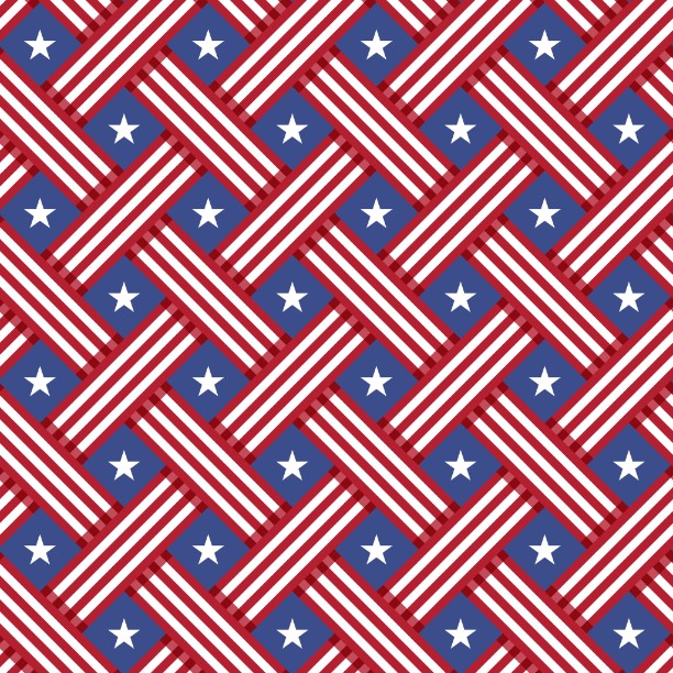 USA Flag Weave